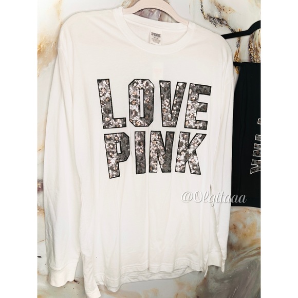 PINK NWT Bling Leopard Set - Picture 3 of 6